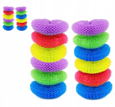 Zdjęcie produktu dla Druciak Plastikowy 12Szt