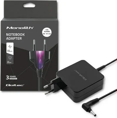 Immagine prodotto di Qoltec 51751 Power adapter for Huawei 65W | 19V |3.42A | 4.0*1.7