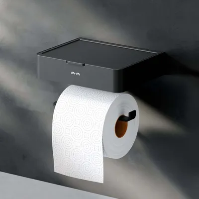 Distributeur de papier toilette SUS304 en acier inoxydable brossé doré