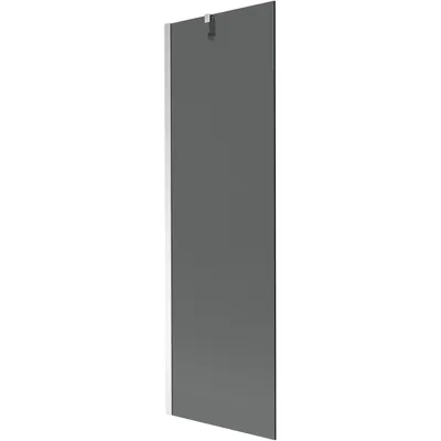 Image de Mexen Next Pare-baignoire 1 vantail 60 x 150 cm, noir graphite, chrome - 895-060-000-00-40-01