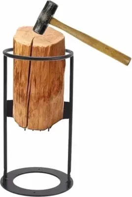 Produktbild von Famanu Holzspalter tragbar - effizienter Holzklüffer für drinnen und draußen