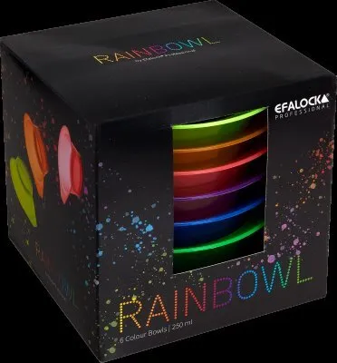Productafbeelding van Verfset, transparant, 250 ml, 6 kleuren.