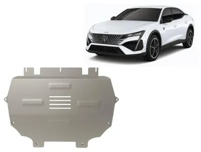 Produktbild von Aluminium Unterfahrschutz Peugeot 408 - 2022 - 2026
