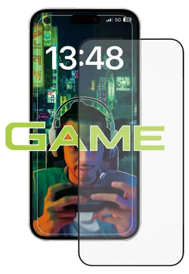 Zdjęcie produktu dla ANANK Szkło 2.5D zapobiegające odciskom palców do iPhone’a 15 Pro - czarne