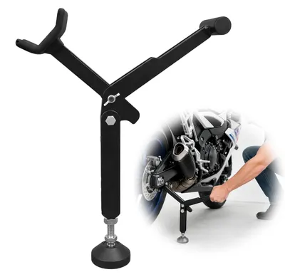 Obrázek produktu pro Skládací montážní stojan pro motocykly, černý
