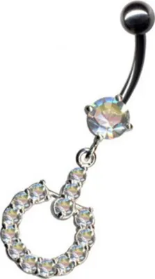 Produktbild von Bauchnabelpiercing: Bauchnabel Piercing Schmuck Magic Ring