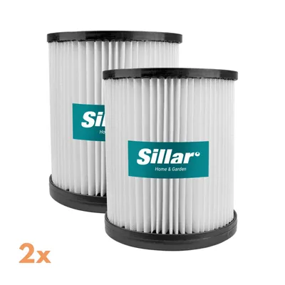 Productafbeelding van 2x Sillar vervangingsfilters, compatibel met STIHL SE 33 / SEA 60 / SEA 100 & Parkside PNTS / PWD – wasbaar filter