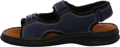 Produktbild von Josef Seibel FRANKLYN Herren Sandale - bequeme Sandaletten blau Freizeit NEU