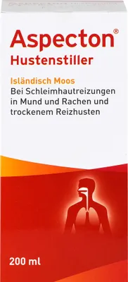 Produktbild von Aspecton Hustenstiller Lösung, 200 ml Lösung