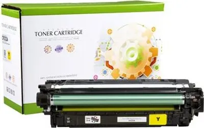Image de STATIC Toner cartridge compatible with HP CF032A yellow remanufactured 12.500 pages