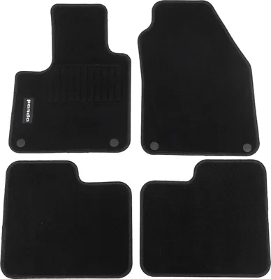 Produktbild von Fußmattensatz 4 teilig Velour schwarz Fiat Panda Typ 312 ab Bj. 2016 71808114