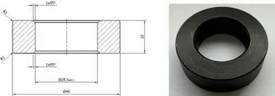 Produktbild von HEUER Adapterset Typ 8 (System 28, 4,9 x 4,9 x 1,5 cm, 0,6 kg, Stahl) 197208
