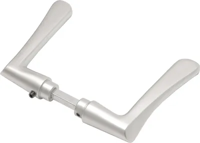 Produktbild von Aluminium Türgriff mit Löffelform - Pro Set