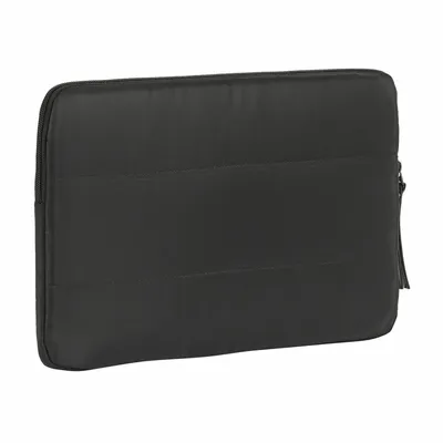 Obrázek produktu pro Pouzdro na notebook s mechovým polstrováním 14'' černé (34 x 25 x 2 cm)