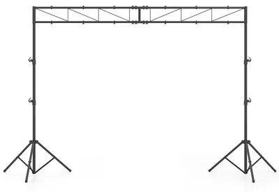 Produktbild von Verstellbares DJ-Lichtstativ mit Querstange, 140-265 cm Höhe