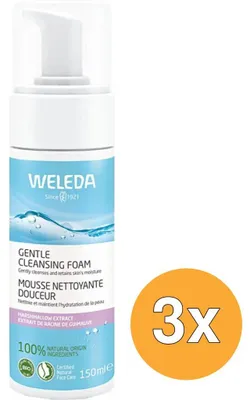 Productafbeelding van 3x WELEDA Reinigingsmouse Mild Bio (250 ml)