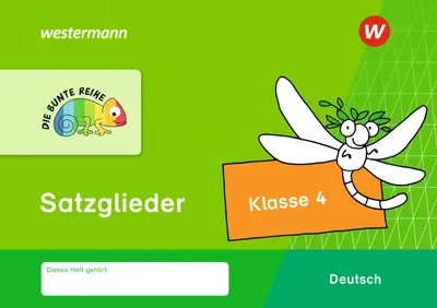 Produktbild von DIE BUNTE REIHE - Deutsch. Satzglieder Klasse 4