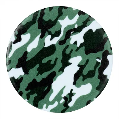 Produktbild von PopSockets | PopGrip | Ausziehbarer Sockel und Griff für Smartphones und Tablets | Fingerhalter Dark Green Camo