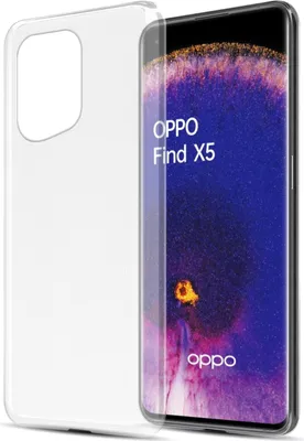 Produktbild von Cadorabo Hülle für Oppo FIND X5 Schutz Hülle in Transparent Schutzhülle TPU Silikon Cover Etui Case