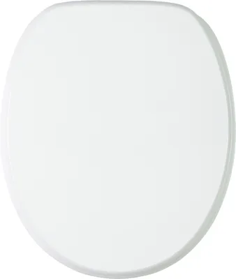 Produktbild von SANILO® WC-Sitz mit Absenkautomatik Weiß, Toilettendeckel direkt vom Hersteller, Klodeckel, Klobrille, WC Deckel, Toilettensitz, Toilettenbrille