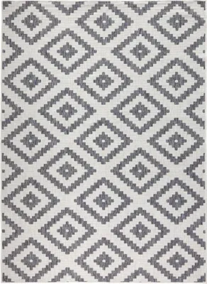 Obrázok produktu pre 80x250 cm Kusový koberec Twin-Wendeteppiche 103132 grau creme – na von aj na doma