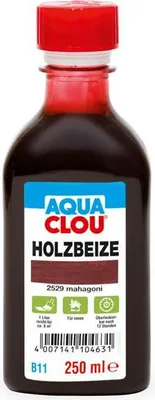 Produktbild von Holzbeize AQUA CLOU Mahagoni 250 ml