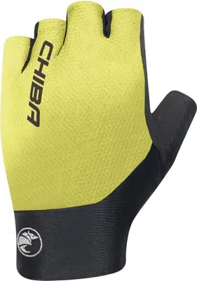 Produktbild von CHIBA Team Glove Pro - Radhandschuhe neongelb, Größe M, leichte Polsterung