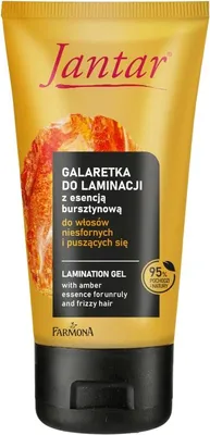 Produktbild von FARMONA JANTAR Haarlaminierungsgel, fr widerspenstiges, krauses Haar 150 g