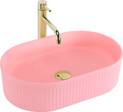 Immagine prodotto di Lavabo Da Appoggio REA VANDA BUBBLE GUM matt Pink