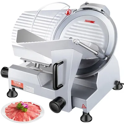 Zdjęcie produktu dla Maszyna do krojenia mięsa - Maszyna do cięcia mięsa - Urządzenie do krojenia mięsa - Slicer do mięsa - Uniwersalny nóż do krojenia
