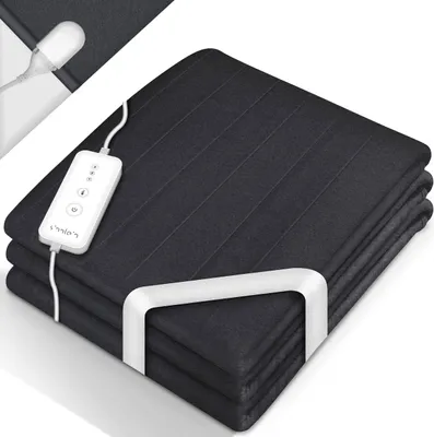 Produktbild von sinnlein Wärmeunterbett 190x80cm - Anthrazit elektrische Heizdecke Wärmedecke Wärmebett Heizmatte XXL Decke