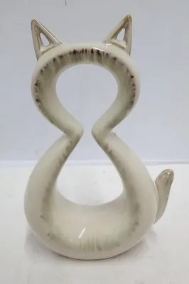 Imagen del producto de Gilde Figur, gato, "Catty", cerámica, color crema, cantidad: 2 unidades, largo: 7 cm, ancho: 14 cm, alto: 22 cm. Código: 55374. Número de artículo: 4063387553749