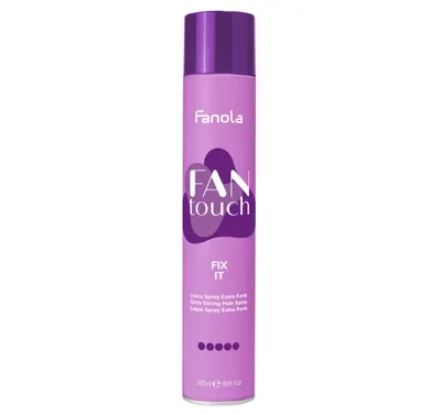 Zdjęcie produktu dla Fanola FanTouch Fix It Bardzo mocny lakier do włosów, 500ml