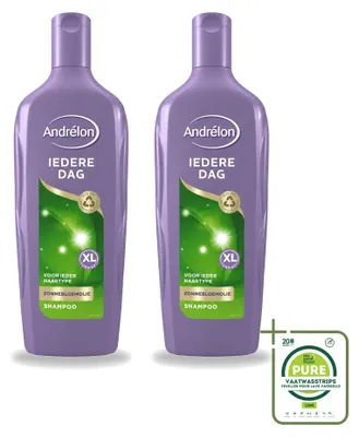 Obrázek produktu pro 2 x Šampon Andrélon "Každý den" - 450 ml - Velké balení - 2 kusy