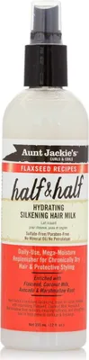 Produktbild von Aunt Jackie's Flaxseed Recipes Half & Half - Hydrating Silkening Hair Milk 12oz 355ml