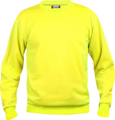 Produktbild von Klassischer Pullover mit Rundhalsausschnitt und Rippenbündchen an Ärmeln und Bund