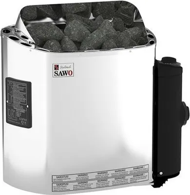 Zdjęcie produktu dla Kuchenka elektryczna Sawo Scandia 6,0 kW | z wbudowanym panelem sterowania | SCA-60NB-Z-C