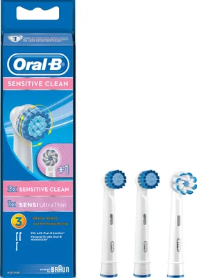 Produktbild von Oral-B Sensitive Clean EB17-3 2xEB17 Sensitive 1x EB60 Sensi Ultrathin