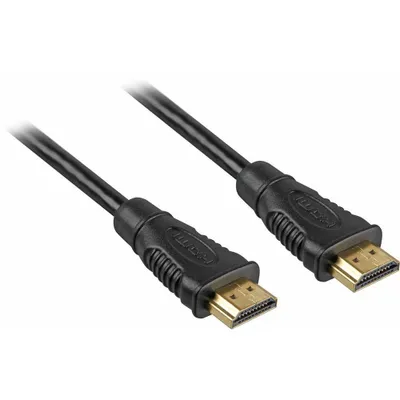 Produktbild von High Speed HDMI-Kabel mit Ethernet (schwarz, 2 Meter)