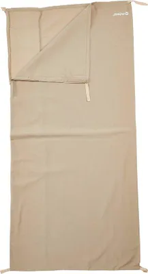 Immagine prodotto di Famanu - Sacco a pelo interno in cotone, modello singolo, 185 x 80 cm - Beige
