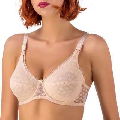 Produktbild von VERALLY Entlastungs Still BH mit Bügel, weiche Spitze, Soft-Cups