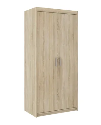 Image de AX LIVING Armoire en chene Sonoma Storicos 2P 89,7 cm, 2 portes