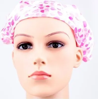 Produktbild von Zandana mit Gummi 3 in1 in weiß glänzend mit pinken, rosa Herzen
