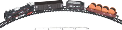 Produktbild von Wiky Zugset mit Lichteffekten 122 x 68 cm Spielzeugeisenbahn ab 3 Jahren