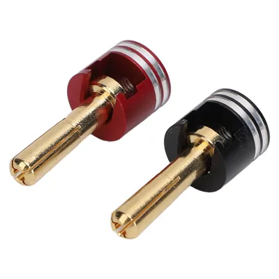 Obrázek produktu pro Chladič Bullet Plug Grip,Chladič Bullet Plug Connector,Banánové konektory s chladičem Bullet,Chladič Bullet Plugs and Grips,Kovová RC baterie Bullet Plug,Příslušenství pro RC auta