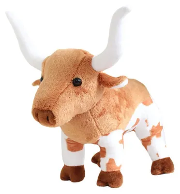 Produktbild von Highland Kuh Kuscheltier 25 cm – Weiches Plüsch Stofftier mit Hörnern