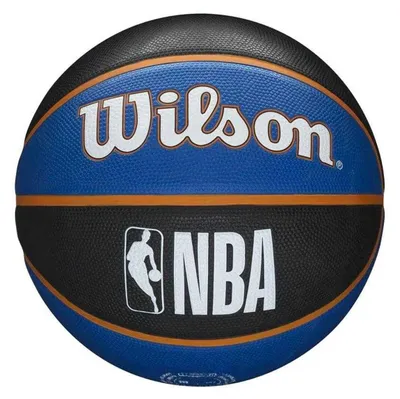 Produktbild von Wilson - "NBA Team" Basketball, New York Knicks PP9156 (7) (Schwarz/Blau)