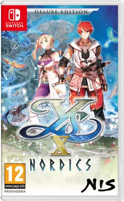 Obrázek produktu pro Ys X: Nordics - Akční/RPG videohra pro Nintendo Switch, Deluxe Edition, PEGI 12+