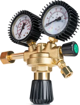 Produktbild von IPOTOOLS Profi Druckminderer Argon CO2 Schutzgas Druckregler MIG MAG TIG Schweißzubehör