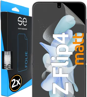 Produktbild von Smart Engineered SE0-F0102-0277-22-M, Samsung, Galaxy Z Flip 4, Kratzresistent, Transparent, 2 Stück(e)